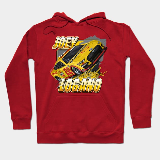 Joey Logano Blister Hoodie by art.Hamdan